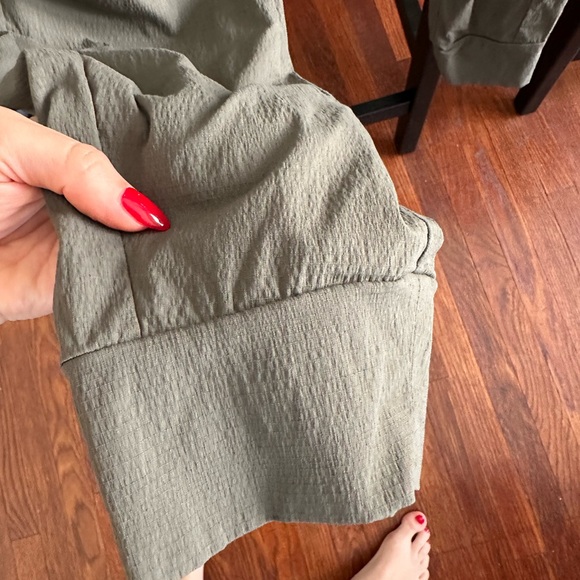 Athleta Green Hiking Pants 🥾 Size 8 🥾 Trekkie North Jogger 🧳 Travel Pants 👖 - Picture 10 of 11